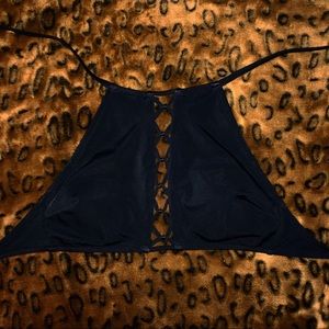 Pink bathing suit top